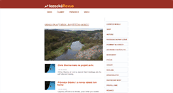 Desktop Screenshot of lezeckarevue.cz